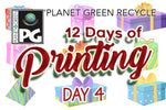On the 4th Day Of Printing - We're Wrapping Gifts