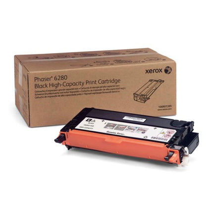 Original Xerox Phaser 6280 High Yield Black Toner Cartridge, 106R01395