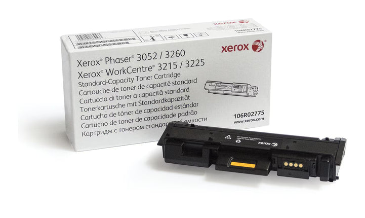 Original Xerox Phaser 3260/WorkCentre 3215/3225 Black Toner Cartridge, 106R02775