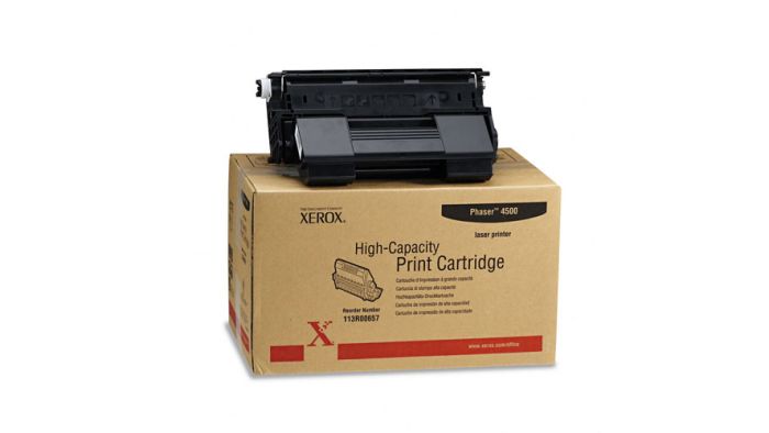 Genuine Xerox 113R00657 High Yield Black Toner Cartridge
