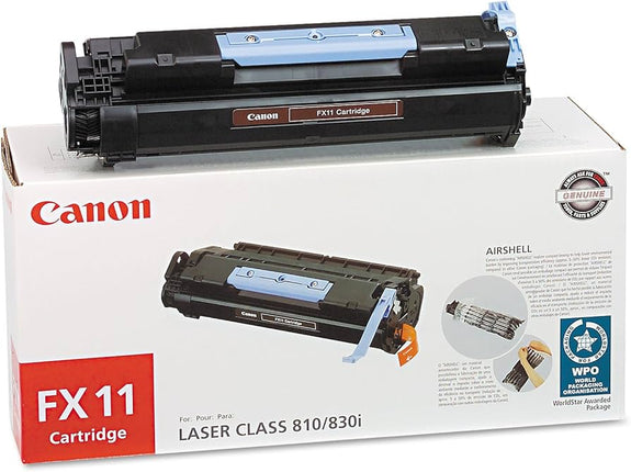 Genuine Canon FX-11 Black High-Yield Toner Cartridge, 1153B001AA