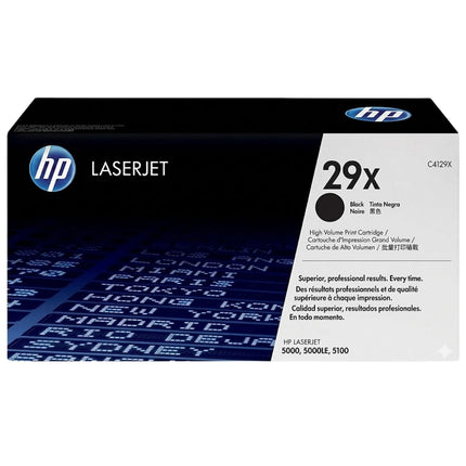 Original HP 29X (C4129X) High-Yield Toner Cartridge - Black