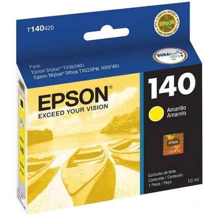 Genuine Epson 140 Yellow Ink Cartridge, T140420-AL