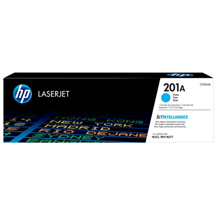 Original HP 201A Standard Yield Cyan Toner Cartridge, CF401A