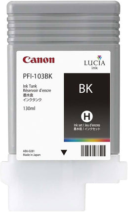 Original Canon PFI-103 PFI-103BK 2212B001AA Black 130ml Ink Tank