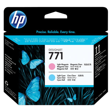 HP 771 (CE019A) Light Magenta and Light Cyan Printheads