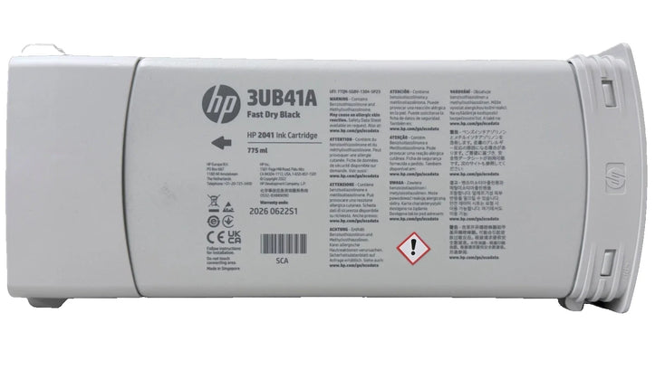 Original HP 2041 FAST DRY BLACK Ink Cartridge, 3UB41A