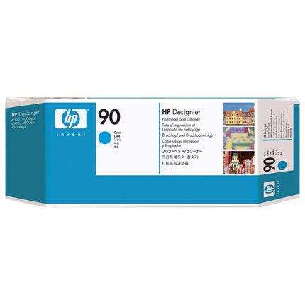 New HP 90 (C5055A) Cyan Printhead Cartridge