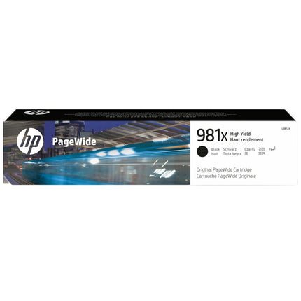 Original HP 981X High Yield Black Inkjet Cartridge, L0R12A