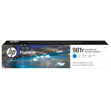 Original HP 981Y (L0R13A) Cyan Extra High Yield Ink Cartridge