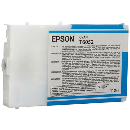 Epson T6052 Cyan Ink Cartridge, T605200