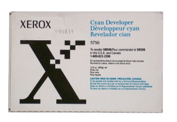 Genuine Xerox 5R599 Standard Yield Cyan Developer Cartridge