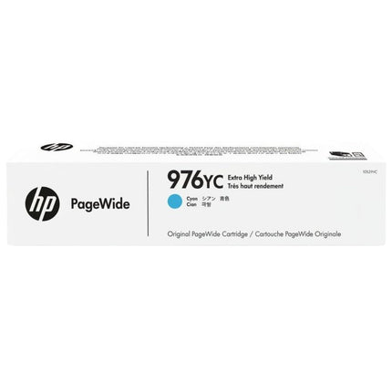 Original HP 976YC Extra High-Yield Cyan Ink Cartridge, L0S29YC