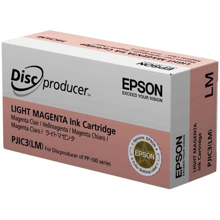 Original Epson PJIC3 High-Yield Light Magenta Ink Cartridge, C13S020449