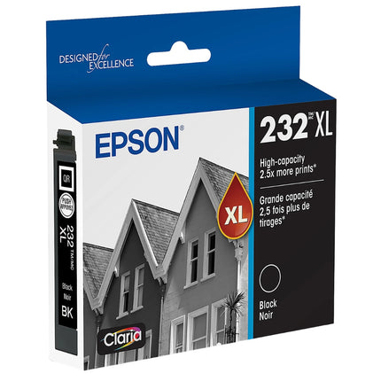 Original Epson 232XL High Yield Black Ink Cartridge, T232XL120-S