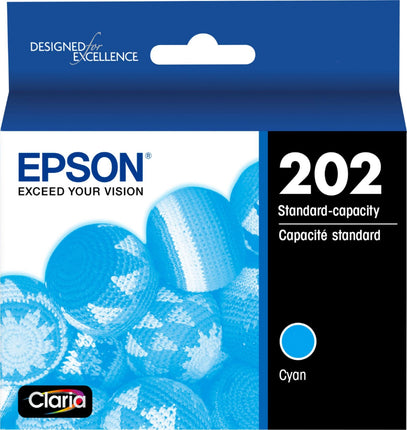 Epson T202 Standard Capacity Cyan Ink Cartridge