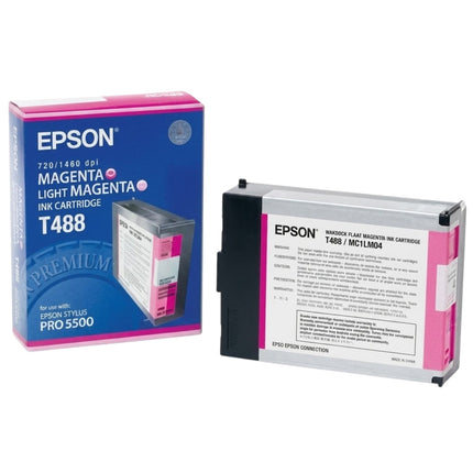 Epson T488 Standard Yield Magenta Ink Cartridge. T488011