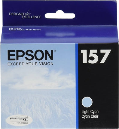 Original Epson 157 Light Cyan Ink Cartridge