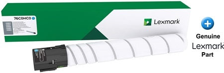 Genuine Lexmark 76C0HC0 High Yield Cyan Toner Cartridge