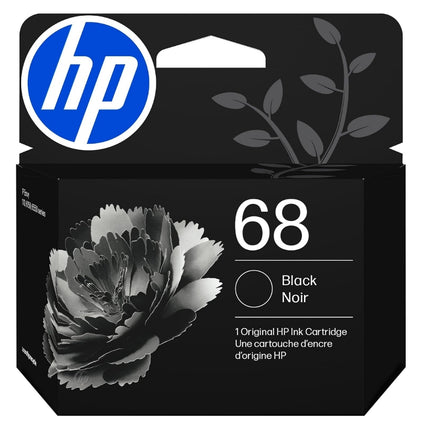 Original HP 68 Standard Yield Black Ink Cartridge,7FP21T