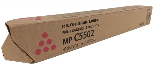 Original Ricoh MPC5502 Standard Yield Magenta Toner Cartridge, 841753