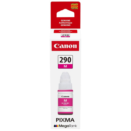 Original Canon GI-290 High Yield Magenta Ink Bottle, 1597C001