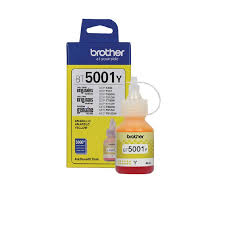 Original Brother BT5001 High Yield Yellow ink bottle