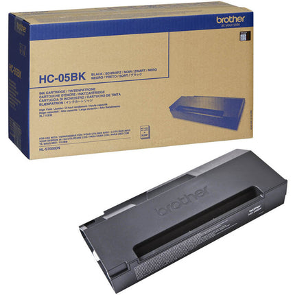 Genuine Brother HC-05BK High-Yield Black Inkjet Cartridge