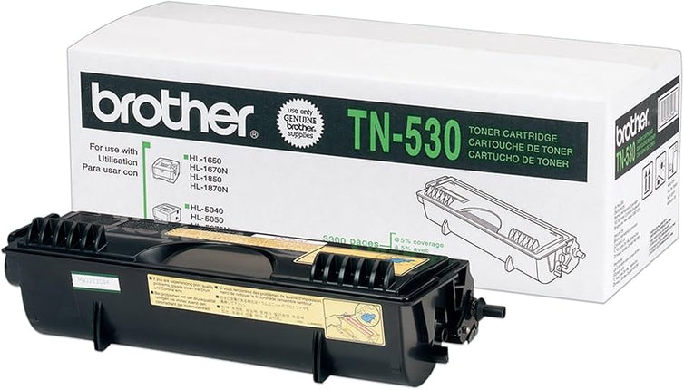 Genuine Brother TN-530 Standard Yield Black Toner Cartridge