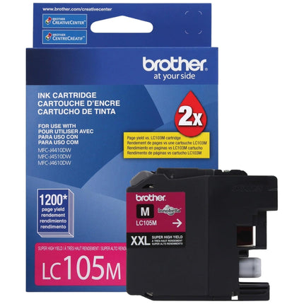 Original Brother LC105XXL Magenta Ink Cartridge
