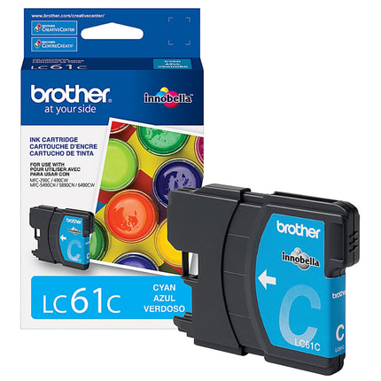 Brother LC61 Cyan Ink Cartridge