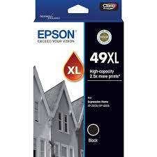 Original Epson 49XL High Yield Black Ink Cartridge, C13T10F192