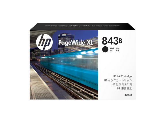Original HP 843B High Yield Black Ink Cartridge, C1Q61A