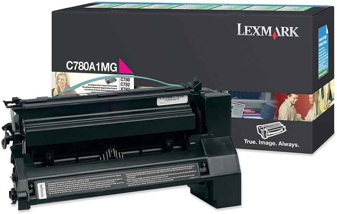 Orignal Lexmark C780A1MG Standard Yield Magenta Toner Cartridge