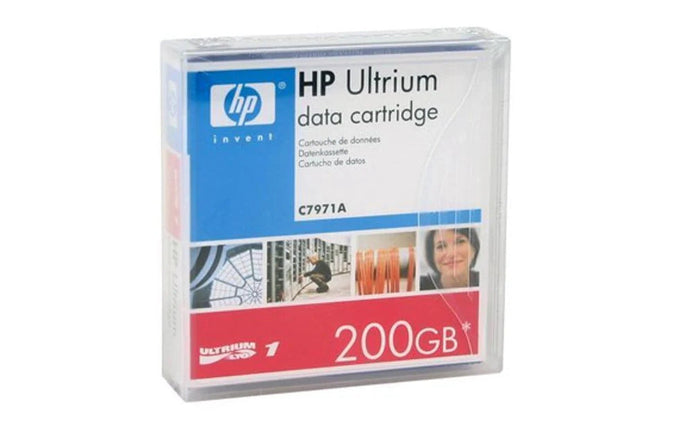 Original HP C7971A LTO-1 Ultrium 200GB Data Cartridge