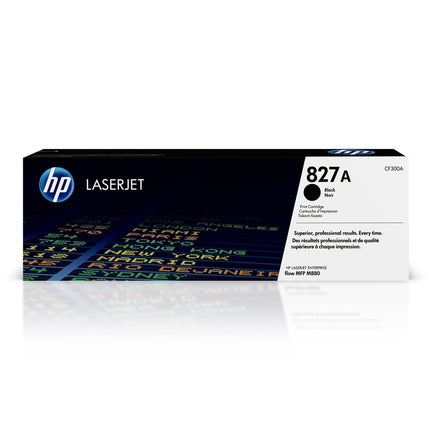 Genuine HP 827A Standard-Yield Black Toner Cartridge, CF300A