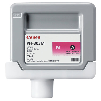 Canon PFI-303 330ML Magenta Ink Cartridge, 2960B001AA