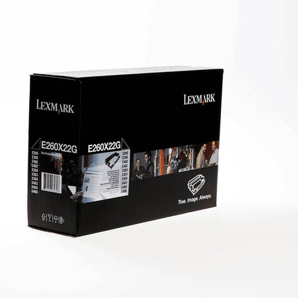 Lexmark High Yield Black Laser Drum Cartridge, E260X22G