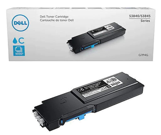 Original Dell S3840/S3845 Standard Yield Cyan Toner Cartridge, G7P4G