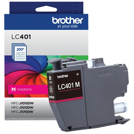 Genuine Brother LC401 Magenta Ink Cartridge