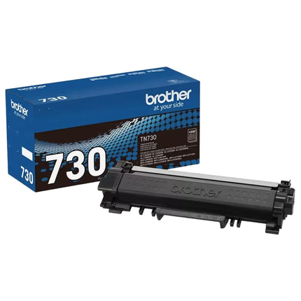 Genuine Brother TN-730 Standard-Yield Black Toner Cartridge