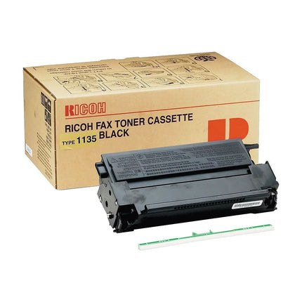 Genuine Ricoh 1135 Fax Standard Yield Black Toner Cartridge, 430222