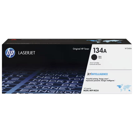HP 134A Standard Yield Black LaserJet Toner Cartridges, W1340A