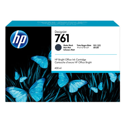 HP 761 400mL (CM991A) Matte Black Ink Cartridge