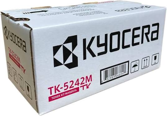 Original Kyocera TK-5242M Standard Yield Magenta Toner Cartridge