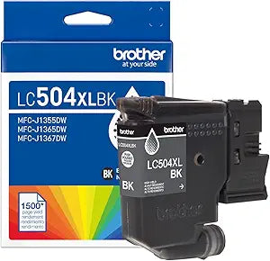 Original Brother LC504XL High Yield Black Ink Cartridge