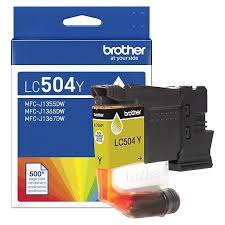 Original Brother LC504XL High Yield Yellow Ink Cartridge