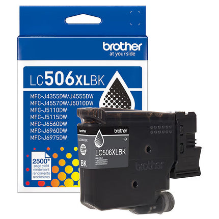 Original Brother LC506XL High Yield Black Ink Cartridge