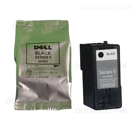 Genuine Dell Sereies 5 Standard Yield Black Inkjet Cartridge, M4640