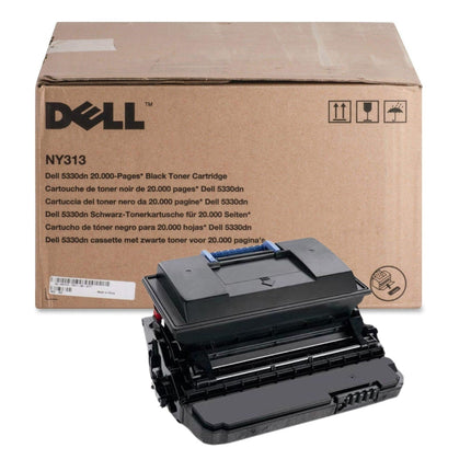Genuine Dell 5330DN Standard Yield Black Toner Cartridge, NY313